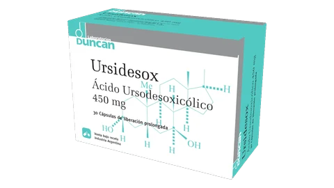 URSIDESOX 450 mg x 30 cápsulas